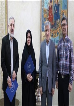 آیین تکریم رئیس پیشین و معارفه سرپرست جدید دانشکده هنرهای تجسمی؛